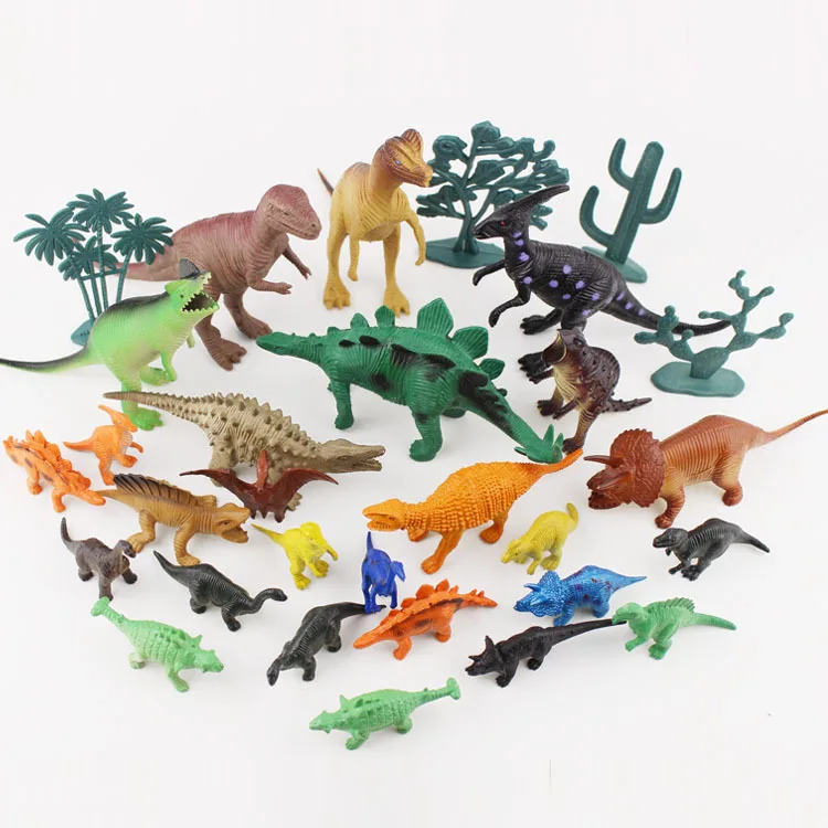 

New Products 26 Large Bag Dinosaur Model Toy Simulated Dinosaur Models Set Stall Toy Wholesale