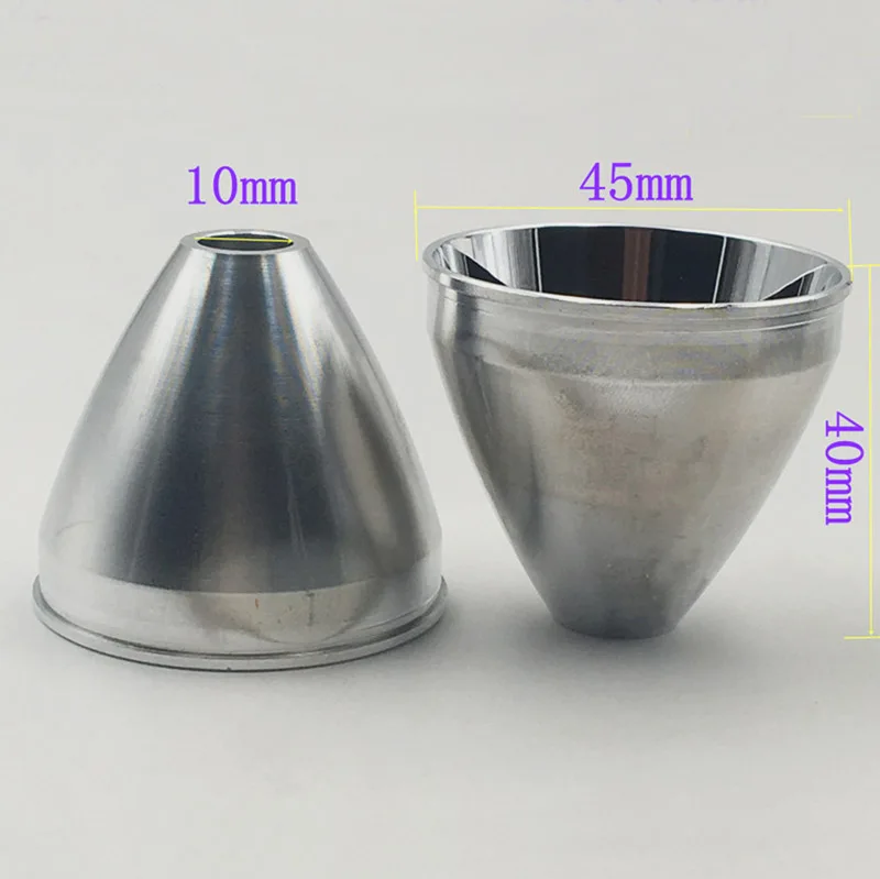 

1PCS 45*40*10 Aluminum LED Reflector Cup High Power Bow for CREE XHP-70led Flashlight Torch DIY
