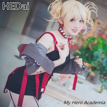 

My Hero Academia Himiko Toga Magazine Weekly Cosplay Costume Daily Fashion Outfits Woman Sexy Dress Comics Cos For Girl Gift