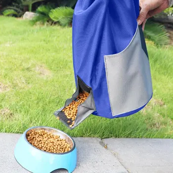

10L Pet Dog Training Bag Portable Treat Snack Bait Dogs Outdoor Feed Storage Pouch Food Reward Dog Food Dispenser Bag