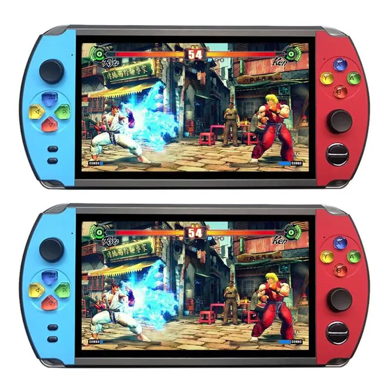 

X19 Retro Handheld Video Game Player 8GB 16GB 7.0" Screen Built in 1600/2500 Games for FC CPS NEOGEO Mini Pocket Game Console