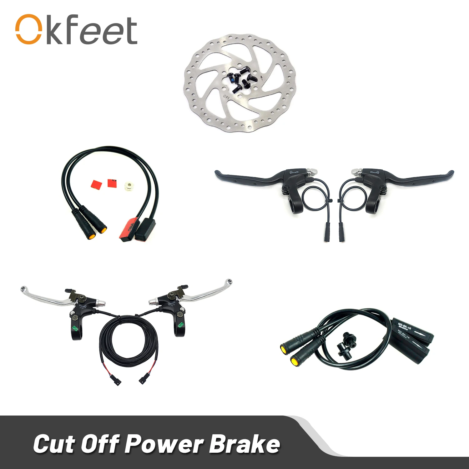 Okfeet Wuxing Park Ebrake Electric Bicycle Cut Off Power Brake For