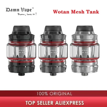 

Pre-order Original Damn Vape Wotan Mesh Tank 2ml/5ml Capacity E-cigarette Atomizer 0.3ohm Single Mesh/Clapton Coil for DL Vaping