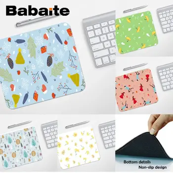 

Babaite Top Quality Christmas Style DIY Design Pattern Game mousepad Top Selling Wholesale Gaming Pad mouse Gaming Mouse Pad