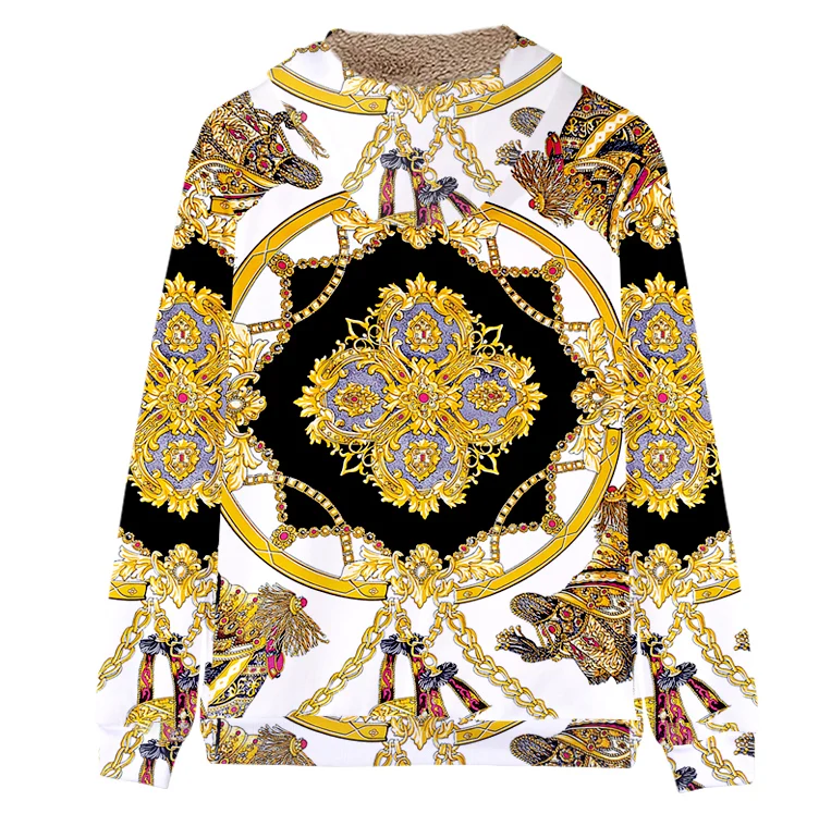 Fleece Men's Winter Oversized Jacket Thermal Custom Top College Knitted Quilted  Flower Baroque Coat Parkas Long Cardigan Korean - AliExpress