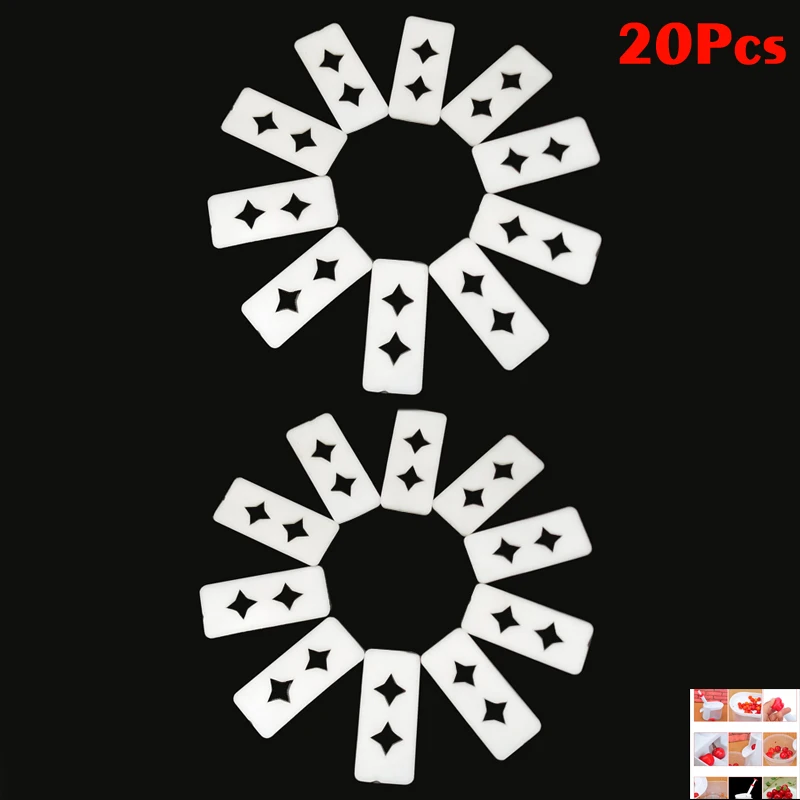 Fruit Pit Remover 20pcs/set Novelty Super Cherry Pitter Stone Corer Remover Parts Cherry Corer Mat With Container