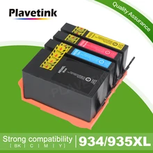 Plavetink 4 цвета 934 935 XL картридж с чернилами для принтера для hp 934 935 XL совместимый для hp Officejet Pro 6812 6820 6830 6815 принтер
