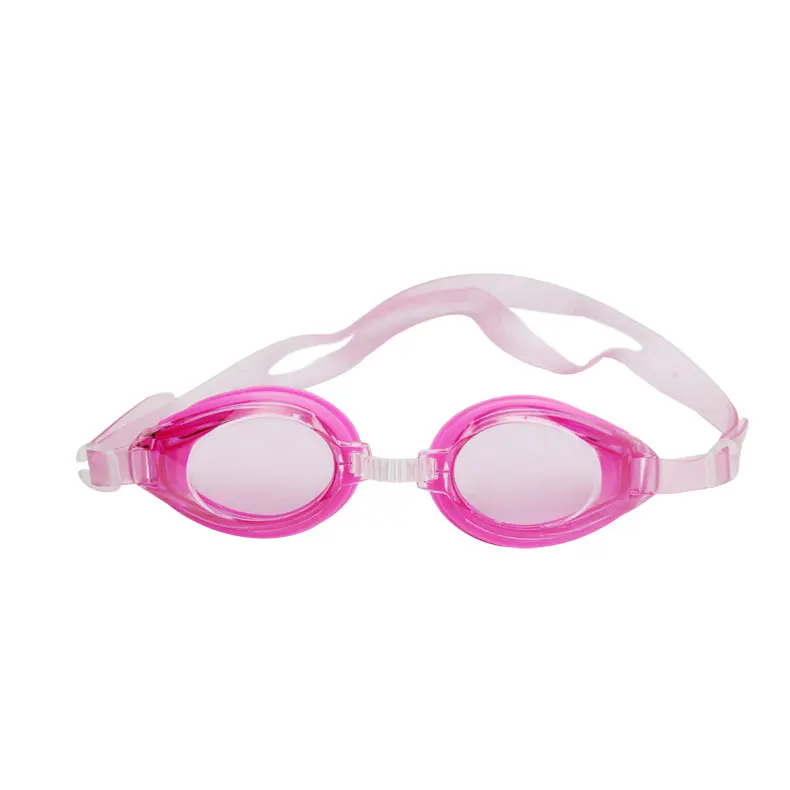 Duarble и красочные плавающие очки для плавания, необходимые для взрослых ENA88 - Цвет: Розовый
