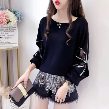 

Fashion Logo Printing black T Shirts Women's Short Sleeve Fashion 100% cotton Female T-Shirts