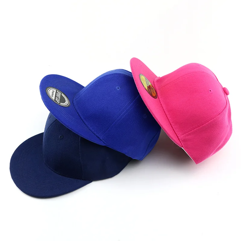 New Baby Baseball Cap For Boy Girl Hats Children's Hip Hop Caps Light Board Casual Advertising Solid Color Hat Kids Snapback 3