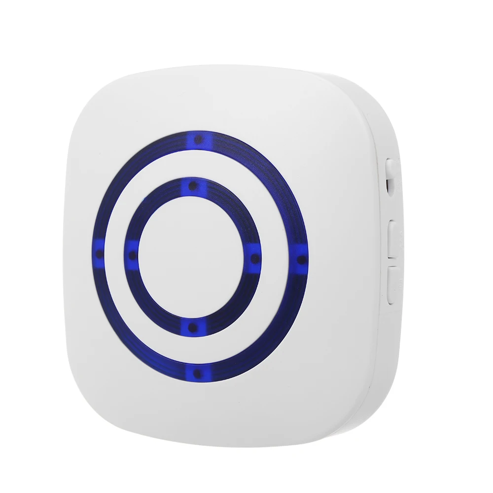 Smart Motion Sensor Alarm Wireless Doorbell Home Security Infrared Detector Alert Kits w/ 2 PIR Sensors 1 Receiver LED Indicator |