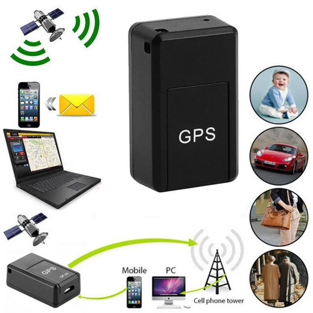 Magnetic GPS Tracker GSM Listening Device SPY Gadgets Bike Car Tracker Smart Tag Tracking Dog Quad Band 850/900/1800/1900Mhz