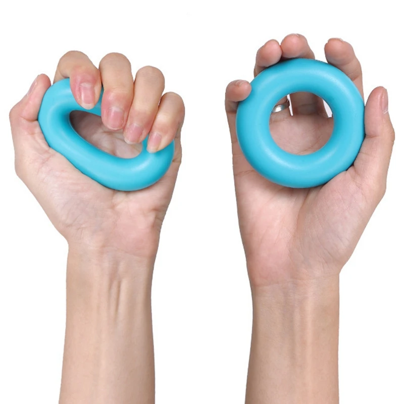 Маленькое кольцо для захвата о-образное кольцо для упражнений на пальцах силиконовые для фитнеса