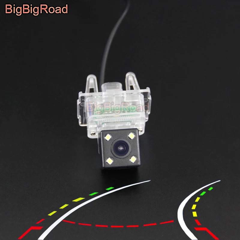 BigBigRoad Автомобильная интеллектуальная динамическая траектория треков камера заднего вида для Mercedes Benz Viano Vito Valente W447