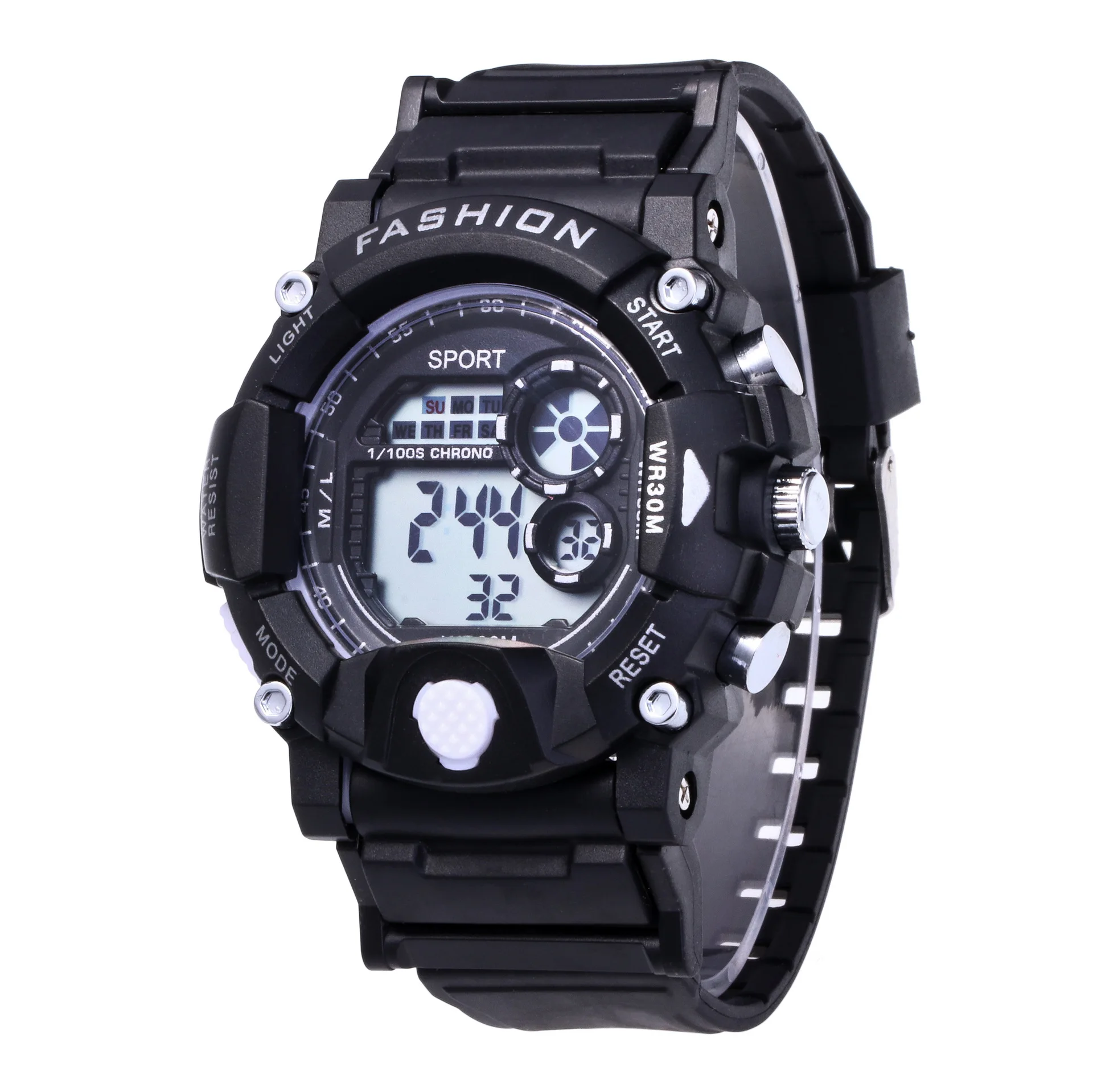 

Hot Selling New Style Cool Fashion & Sports Mountain Climbing Colorful Multi-functional Students Couples Watch Band Alarm