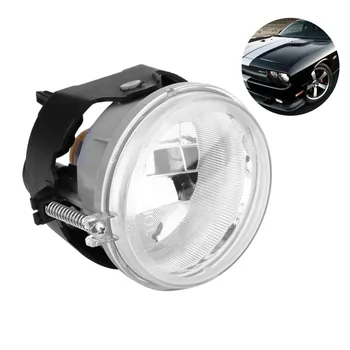 

Car Left Right Front Fog Lights Round Driving Passenger Side Lamp&Bulb High Brightness for Chrysler Dodge Jeep 2010 2011 2012