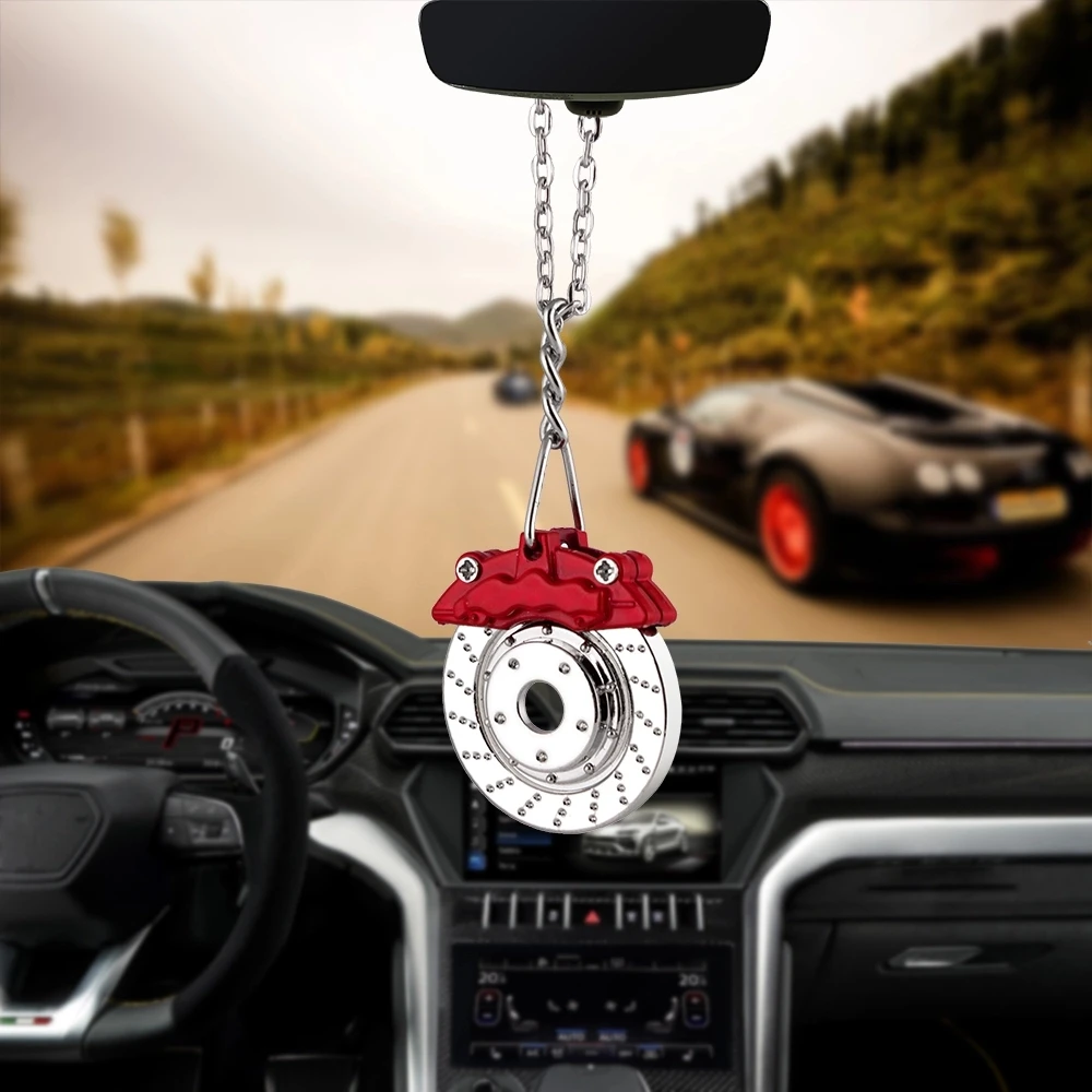 Turbo Hanging Ornaments Car Pendant Auto Interior Hip-hop Turbocharger Auto Rear View Mirror Decoration Dangle Trim Accessorie 