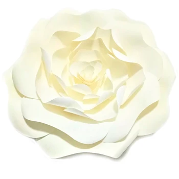 

DIY Artificial Giant Paper Flowers For Wedding Backdrops Party Decoration Happy Birthday Table Dessert Crafts Floral Wall Decor