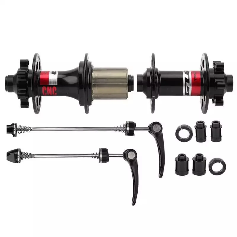

GUB bike hub Mountain Bike Disc Brake Hub 4 Bearing Sealed Bearing Fitting 32 Holes 8-11 Speed 72 Ring Aluminium Alloy Hub Bicy
