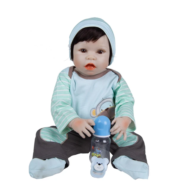 Bebe reborn realista 42cm silicone Reborn Baby Doll kids Playmate Gift For  Girls birthday gift toys soft body boneca reborn - AliExpress