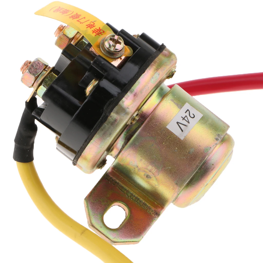 Car Truck Motor Heavy Duty Split Charge Starter Normally Open Relay 150A 24V