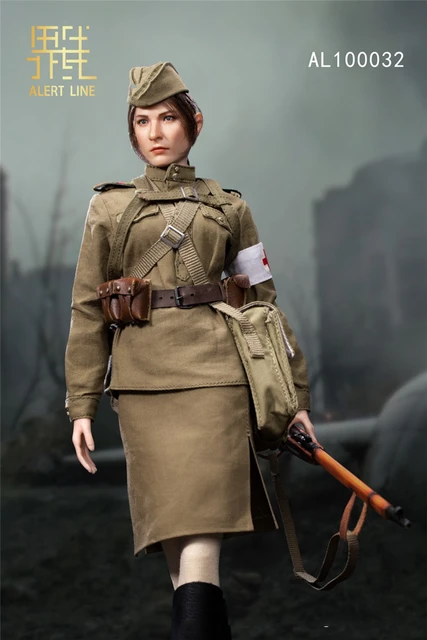 1/6 WWII U.S. Army Female Agent Uniform Set