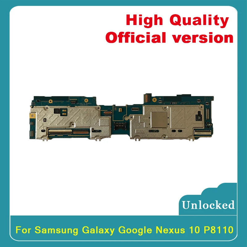 Разборка для Samsung P8110 разблокированная материнская плата Galaxy Google Nexus 10 с системой