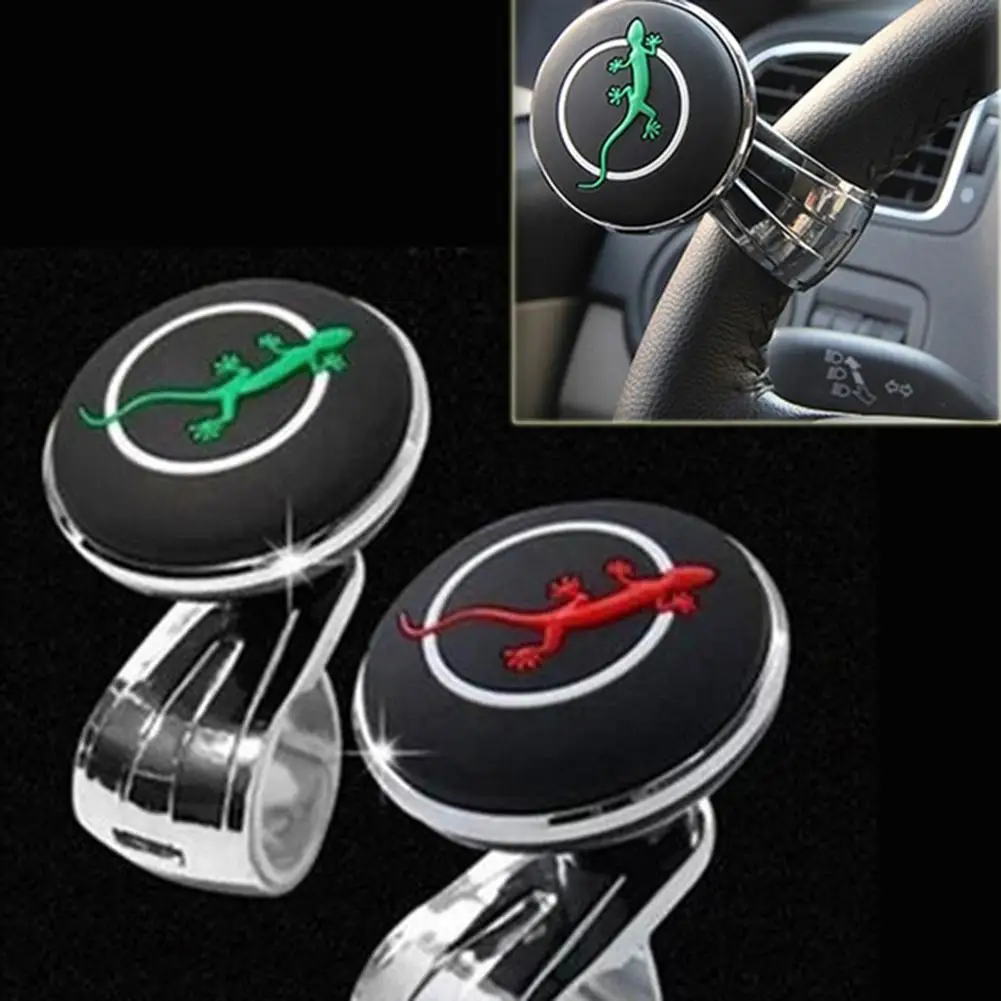 

Stylish Gecko Car Steering Wheel Spinner Knob Power Handle Control Ball Booster