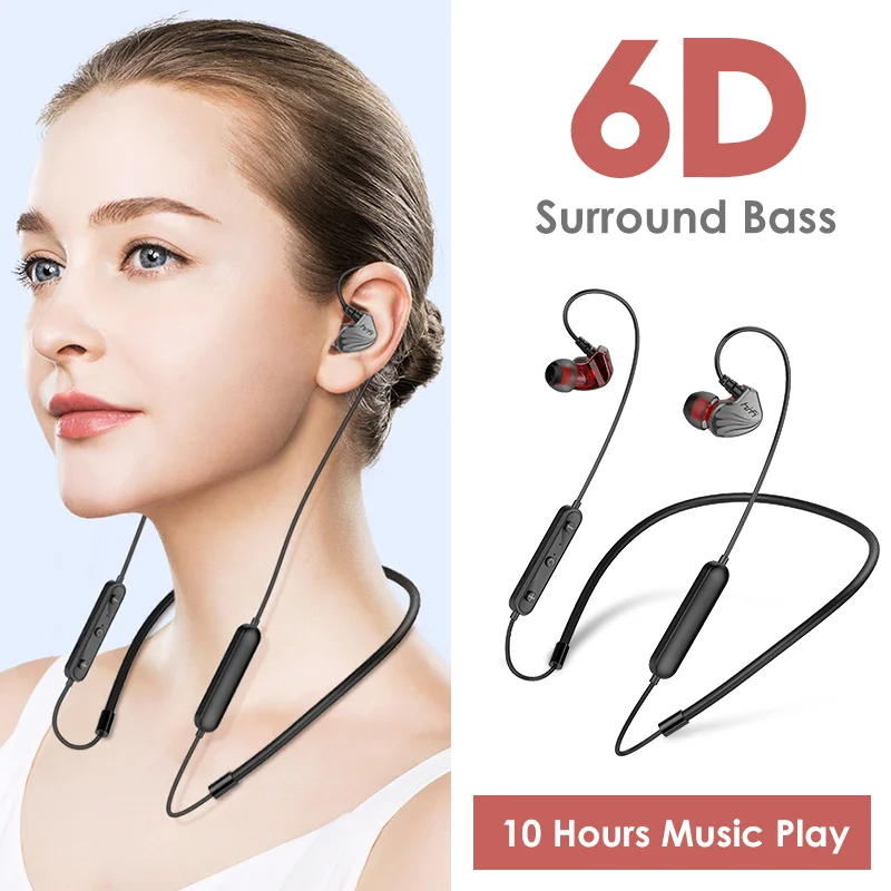 Newmsnr W200 (новинка) Bluetooth 5 0 беспроводные наушники IPX5 водонепроницаемые 6D с объемным