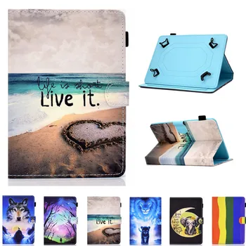 

PU Leather Cartoon Case Universal Cover for BQ Cervantes 4 / Cervantes 3 For Amazon Kindle 6 inch eBook for INKBOOK LUMOS 6 inch