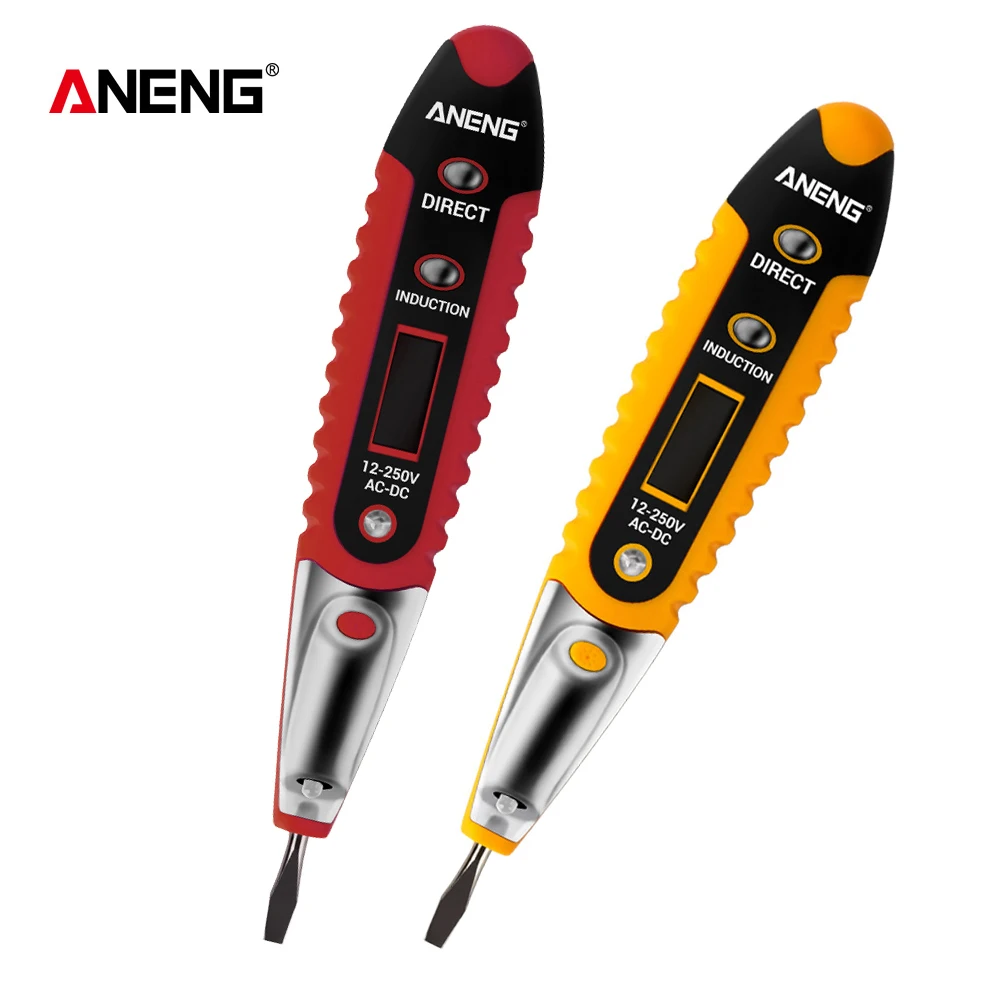 

VD700 AC/DC 12-250V Digital Voltage Tester Pen Multifunction Electrical Voltmeter Tester Detector With Lamp Volt Meter