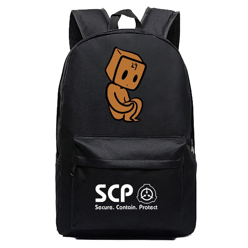 Новая игра SCP основа специальный содержит Мужские t процедуры Рюкзак Дети подростков школьные сумки для мужчин и женщин Дорожные сумки на плечо - Цвет: 20