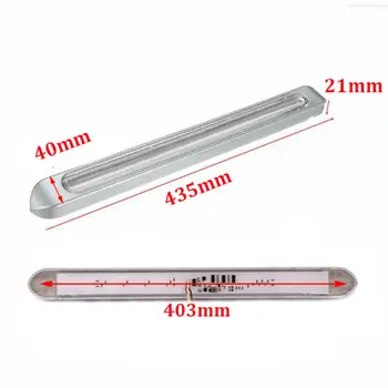 

Lamp Tail Light Strip Replacement Parts Car Super bright 72 LED Transparent