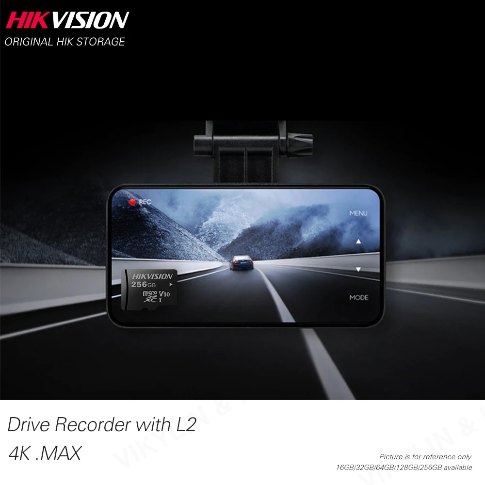 HIKVISION 100% Оригинальный Micro SD карты Class10 безопасности серии tf карта 16/32/64/128/256 ГБ Макс