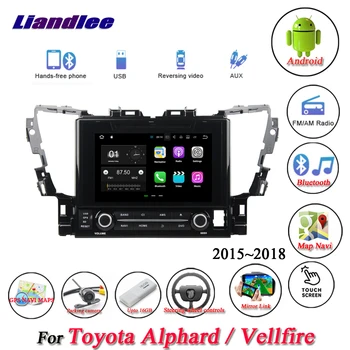 

Liandlee Car Android System For Toyota Alphard / Vellfire Radio Video Mirror link GPS Navi Navigation Stereo Multimedia No DVD
