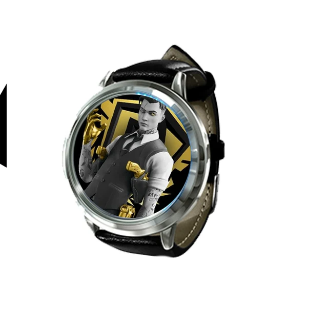 Fortnites Watches Midas Raven LED Touch Screen Watch Fashion Waterproof Quartz Wrist-watchbattle Royale Boy Men Birthday Gift 2