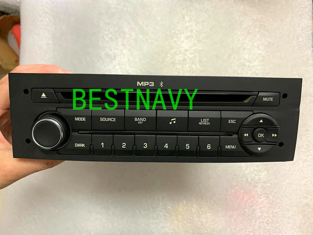 Genuine Original large panel RD45 Car Radio with CD USB Bluetooth aux MP3 for Peugeot 207 206 307 308 807 Citroen C2 C3 C4 C5 C8 |