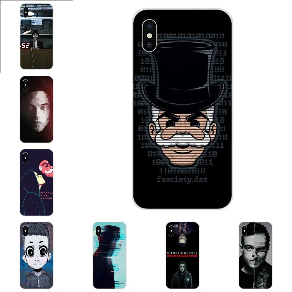 Прозрачный мягкий чехол Американский США tv Mr Robot для samsung Galaxy Note 5 8 9 S3 S4 S5 S6 S7 S8 S9 S10 5G