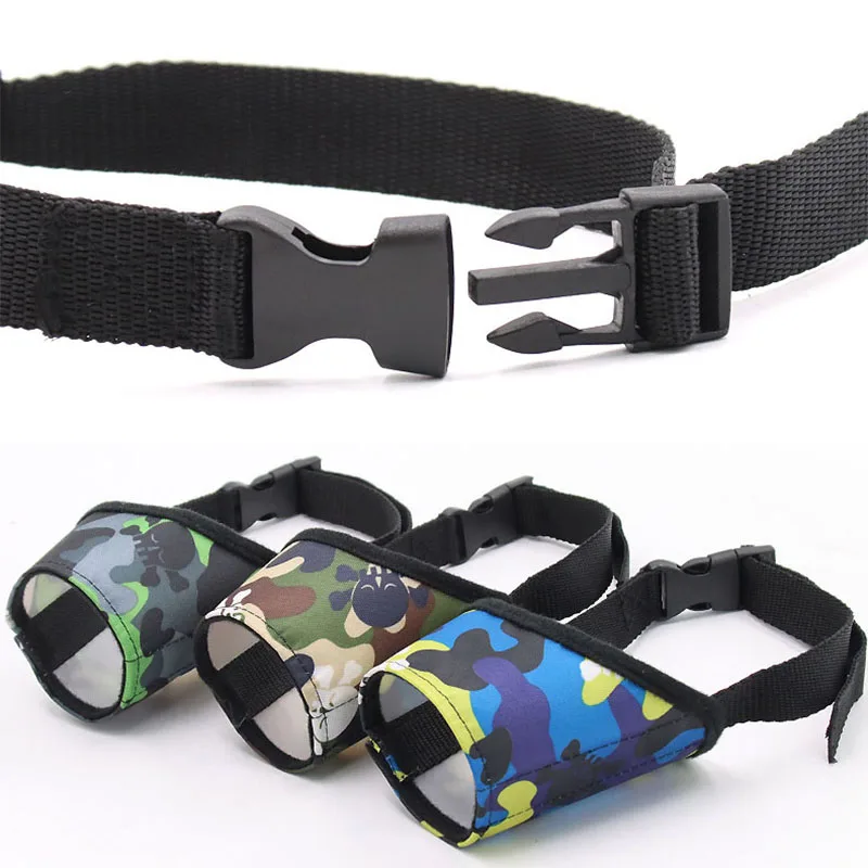 Soft Dog Muzzle Adjusting Straps Mask Anti-biting Anti Stop Chewing for Small Medium Large Dog