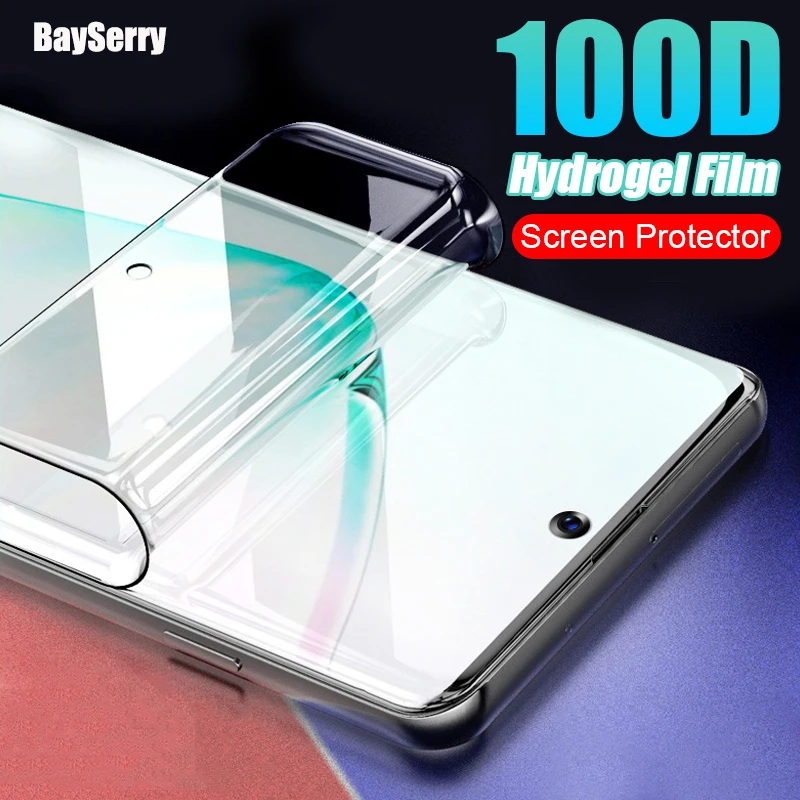 100D Защита экрана для Samsung Galaxy S20 S10 S9 S8 Plus 5G Гидрогелевая пленка Note 10 9 Ультра