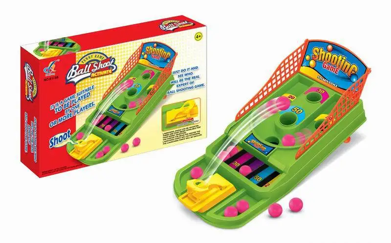 

Children'S Educational ENLIGHTEN Toy Marble Game Ejection lan qiu tai Parent And Child Interactive Tabletop Toys