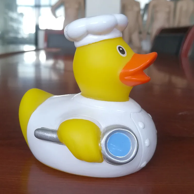 

Vinyl Chef Duck Creative Children Bath Duck
