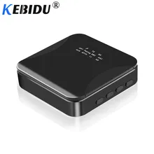 Kebidu Bluetooth 5,0 передатчик приемник aptX беспроводной адаптер HD LL Bt аудио Музыка 3,5 мм 3,5 AUX Jack/SPDIF/RCA для ТВ ПК автомобиля