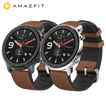 

Global Version Amazfit GTR Smart Watch 47mm/42mm GPS Men 5ATM Waterproof 24 Days Battery Smart Watch For Android IOS