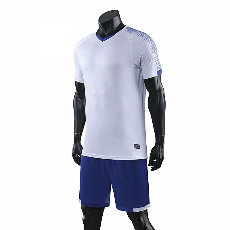 Adult Kids Soccer Jerseys Short Sleeves Quick Dry Running Shirts Men Children Football Jersey Sets