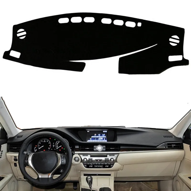 

Car Dashboard Cover Mat Pad Dash DashMat Sun Shade Instrument Carpet Accessories For Lexus ES350 ES300h 2013 2014 2015 2016-2018