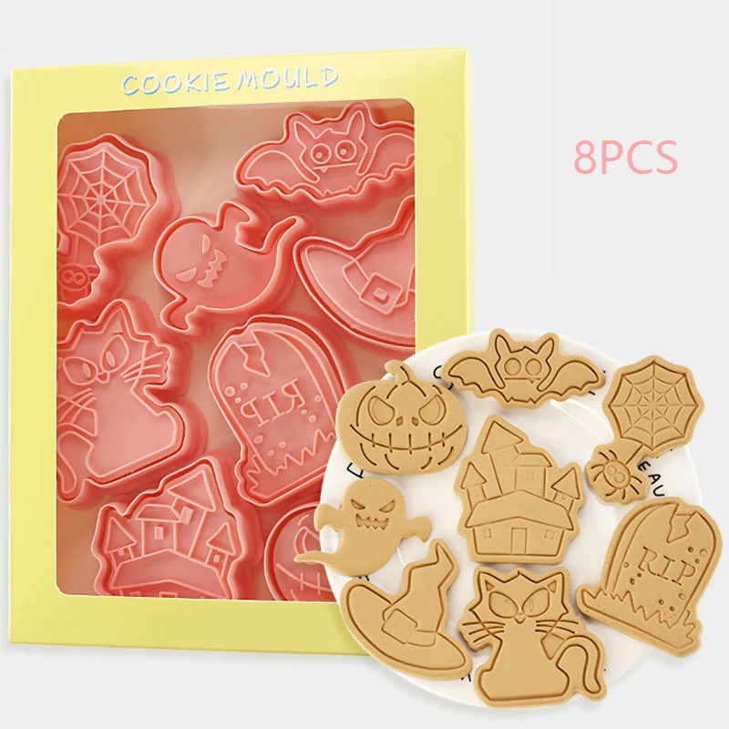 8 шт./набор детские пластиковые 3d-штампы | Дом и сад