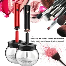 Electric Makeup Brush Cleaner Cleanser Cleaning Tool Foundation Brush Wash Tool Convenient Silicone Make up Brushes Washing Tool electric makeup brush cleaner convenient silicone make up brushes washing cleanser cleaning tool machine new new