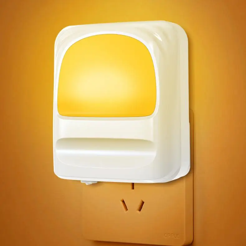 Conduzida da Noite com Sensor Luz de Parede para o Quarto Plug-in Pode Escurecido Luz Inteligente Dusk to Dawn Banheiro Escadas Cozinha Corredor 1636 Ser 11 da noite com sensor inteligente dusk to