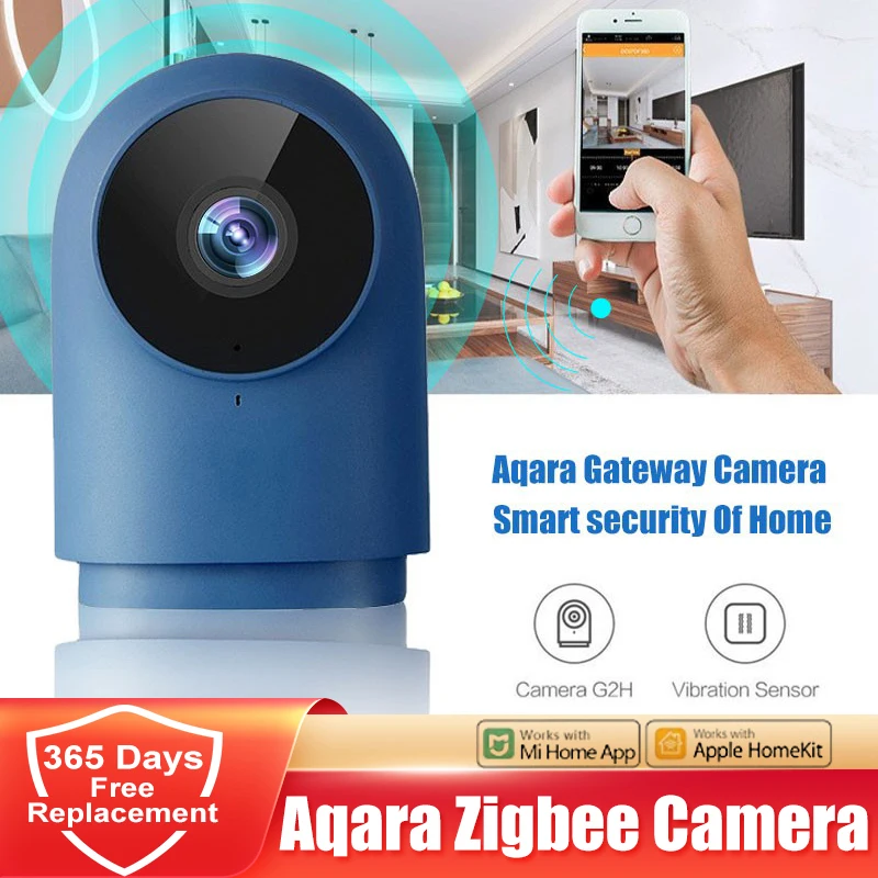 Умный шлюз Xiaomi Aqara 1080P G2H Pro Zigbee Wi-Fi HD видеокамера безопасности Радионяня домашнее